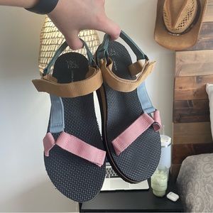 Time and Tru Platform Nature Sandal, *TEVA Dupe*